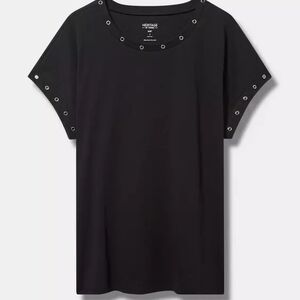 Torrid Wings Relaxed Fit Dolman Embellished Tee